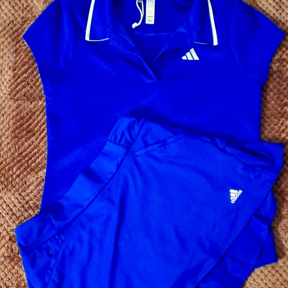 2pc Adidas golf skort set